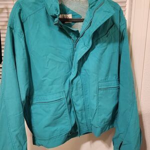Vintage Gallery Women's Vibrant Blue Utility Jacket